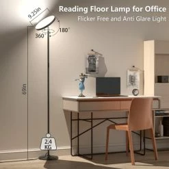 Wholesale 👍 Double Side Lighting Led Floor Lamp With Remote Smart App 36W/2600LM Bright Tall Standing RGB Floor Lamp Angle Multicolor Dimmable Modern Floor Lamps For Livingroom Bedroom Offic 🌟 -Lighting & Ceiling Fans Shop 41K75g9aMJL