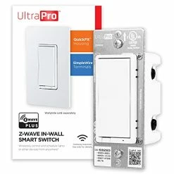 Cheap ⭐ Z-Wave Smart Rocker Light Switch With QuickFit And SimpleWire, 3-Way Ready, Compatible With Alexa, Google Assistant, ZWave Hub Required, Repeater/Range Extender, White Paddle Only, 39348 😉