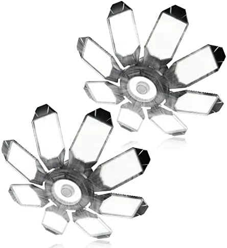 Coupon π 2-Pack Garage Lights 150W Garage LED Light - 15000LM 6500K Deformable Garage Light Ceiling LED With 6 Glow Panels Screw In Garage Lighting With E26/E27 Screw Socket For Basement Workshop Warehouse π 15 Coupon π 2-Pack Garage Lights 150W Garage LED Light - 15000LM 6500K Deformable Garage Light Ceiling LED With 6 Glow Panels Screw In Garage Lighting With E26/E27 Screw Socket For Basement Workshop Warehouse π - Image 13