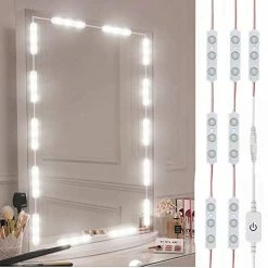 Flash Sale β¨ Led Vanity Mirror Lights, Hollywood Style Vanity Make Up Light, 10ft Ultra Bright White LED, Dimmable Touch Control Lights Strip, For Makeup Vanity Table & Bathroom Mirror, Mirror Not Included β¨