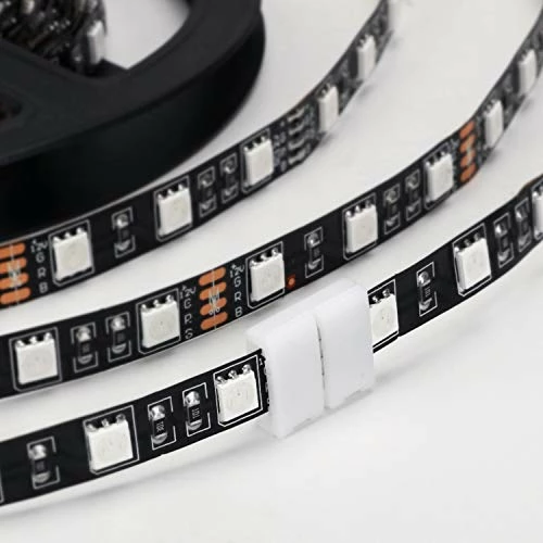 Brand new 🔥 WENHSIN 10Packs 4-Pin RGB LED Light Strip Connectors 10mm Unwired Gapless Solderless Adapter Terminal Extension For SMD 5050 Multicolor LED Strip (10Pack 4PIN RGB Connector) 🔥 5 Brand new 🔥 WENHSIN 10Packs 4-Pin RGB LED Light Strip Connectors 10mm Unwired Gapless Solderless Adapter Terminal Extension For SMD 5050 Multicolor LED Strip (10Pack 4PIN RGB Connector) 🔥 - Image 3