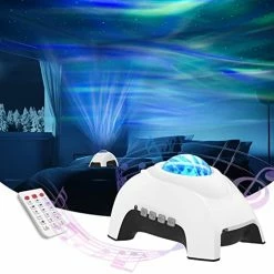 Cheap 👏 Northern Lights Aurora Projector, AIRIVO Star Projector Music Speaker, White Noise Night Light Galaxy Projector For Kids Adults , For Home Decor Bedroom/ Ceiling/Party (Black) ✔️ -Lighting & Ceiling Fans Shop 41MpfK6yFGL. AC