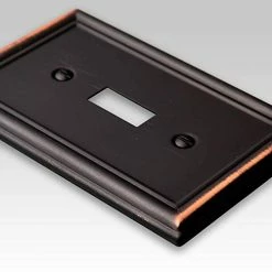 Coupon 🎉 Merelle 149DDB Chelsea Wallplate, 1 Duplex, Aged Bronze ❤️