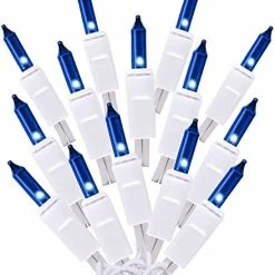 Wholesale 🎁 100 Multi-Color 🎄 Christmas Lights With White Wire – Professional Grade For Indoor / Outdoor Use – Static + Flashing, UL Certified. Multicolor 🛒 -Lighting & Ceiling Fans Shop 41PB1u9sn7S. AC