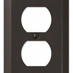 Flash Sale π₯° Amerelle 163DDB Century Wallplate, 1 Duplex, Steel, Aged Bronze, 1-Pack π