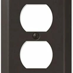 Flash Sale 🥰 Amerelle 163DDB Century Wallplate, 1 Duplex, Steel, Aged Bronze, 1-Pack 😉 -Lighting & Ceiling Fans Shop 41PUCCBfMKL. AC