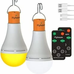 Deals ✔️ USB Rechargeable LED Light Bulbs With Remote, 4 Light Modes & Clip Hook, Portable LED Camping Lights Hanging Tent Light Bulbs For Camping, Hiking, Indoor, Emergency 180lm Daylight 🥰 -Lighting & Ceiling Fans Shop 41UHtuhEYL. AC