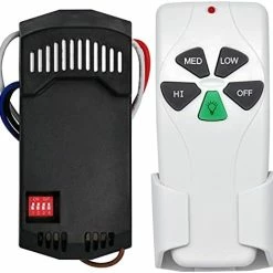 Hot Sale π€© Universal Ceiling Fan Remote Control Kit, Replacement For Harbor Breeze, Hunter, Hampton Bay, Litex, 3-Speed, Light Dimmer, With Receiver FAN28R, Replace FAN-53T 2AAZPFAN-53T FAN-11T KUJCE9103 UC7030T β€οΈ 18 Hot Sale π€© Universal Ceiling Fan Remote Control Kit, Replacement For Harbor Breeze, Hunter, Hampton Bay, Litex, 3-Speed, Light Dimmer, With Receiver FAN28R, Replace FAN-53T 2AAZPFAN-53T FAN-11T KUJCE9103 UC7030T β€οΈ -Lighting & Ceiling Fans Shop 41XUnnpVAjS. AC