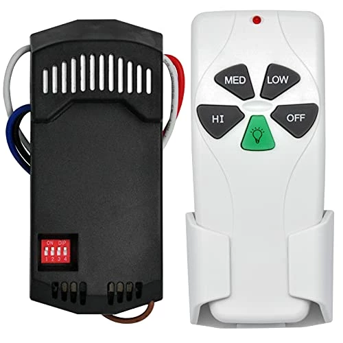 Hot Sale π€© Universal Ceiling Fan Remote Control Kit, Replacement For Harbor Breeze, Hunter, Hampton Bay, Litex, 3-Speed, Light Dimmer, With Receiver FAN28R, Replace FAN-53T 2AAZPFAN-53T FAN-11T KUJCE9103 UC7030T β€οΈ 3 Hot Sale π€© Universal Ceiling Fan Remote Control Kit, Replacement For Harbor Breeze, Hunter, Hampton Bay, Litex, 3-Speed, Light Dimmer, With Receiver FAN28R, Replace FAN-53T 2AAZPFAN-53T FAN-11T KUJCE9103 UC7030T β€οΈ
