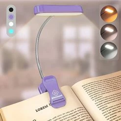 Cheap 🤩 Horizontal ET-Head Book Light For Reading In Bed, Eye Caring, CRI 95, 3 Colors & 5 Brightness, Rechargeable Long Lasting Reading Light, 1.4Oz Lightweight & Portable, Perfect For Book Lovers B 🧨 -Lighting & Ceiling Fans Shop 41XidWKt7CL. AC