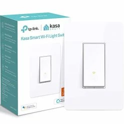 Brand new 😀 Light Switch HS200, Single Pole, Needs Neutral Wire, 2.4GHz Wi-Fi Light Switch Works With Alexa And Google Home, UL Certified, No Hub Required , White 😀