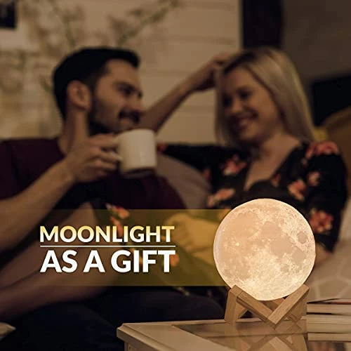 Discount ๐ฅฐ Mind-glowing Moon Lamp - 3D Kids Moon Night Light Ball With Stand, 16 Colors, Touch/Remote Control, Cool โ Christmas Gifts For 2 3 4 5 6 7 8 9 10 Year Old ๐ง Girls & Boys, Bedroom Decor For ๐ฉ Women (4.7 In.) ๐ 6 Discount ๐ฅฐ Mind-glowing Moon Lamp - 3D Kids Moon Night Light Ball With Stand, 16 Colors, Touch/Remote Control, Cool โ Christmas Gifts For 2 3 4 5 6 7 8 9 10 Year Old ๐ง Girls & Boys, Bedroom Decor For ๐ฉ Women (4.7 In.) ๐ - Image 4