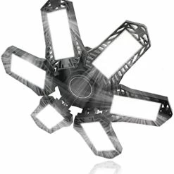 Coupon π 2-Pack Garage Lights 150W Garage LED Light - 15000LM 6500K Deformable Garage Light Ceiling LED With 6 Glow Panels Screw In Garage Lighting With E26/E27 Screw Socket For Basement Workshop Warehouse π 21 Coupon π 2-Pack Garage Lights 150W Garage LED Light - 15000LM 6500K Deformable Garage Light Ceiling LED With 6 Glow Panels Screw In Garage Lighting With E26/E27 Screw Socket For Basement Workshop Warehouse π -Lighting & Ceiling Fans Shop 41YZrzi6L. AC