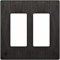 Best reviews of 🤩 SI8832-W-STICKER Screwless Decorator Wall Plates Child Safe Outlet Covers, Size 2-Gang 4.68" H X 4.73” L, Unbreakable Polycarbonate Thermoplastic, SI8832-W, Glossy, White ⌛ -Lighting & Ceiling Fans Shop 41anFvFR5pL. AC