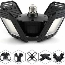 Best reviews of 😍 LED Garage Light - 6000 Lumen 6500K Daylight 60W, Three Leaf Led Garage Ceiling Lights ⭐ -Lighting & Ceiling Fans Shop 41bSxK2MKUL. AC
