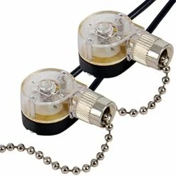Cheap ⭐ Pull Chain Switch Zing Ear ZE-109 Ceiling Fan Switch Ceiling Fan Light Lamp Replacement 2 Pack Nickel 🎁 -Lighting & Ceiling Fans Shop 41bw3KGiGL. AC