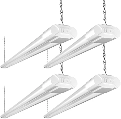Coupon ๐ 4 Pack Linkable LED Utility Shop Light, 4 FT, 4000 LM, 48 Inch Integrated Fixture For Garage, 40W Equivalent 250W, 5000K Daylight, Surface + Suspension Mount, Black New 6500k Black ๐คฉ 13 Coupon ๐ 4 Pack Linkable LED Utility Shop Light, 4 FT, 4000 LM, 48 Inch Integrated Fixture For Garage, 40W Equivalent 250W, 5000K Daylight, Surface + Suspension Mount, Black New 6500k Black ๐คฉ - Image 11
