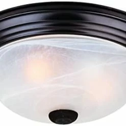 Top 10 ✔️ Esigners Fountain 1257S-ORB-AL Today's Home Flush Mount Ceiling Light, 11 In, Bronze ⌛ -Lighting & Ceiling Fans Shop 41dPUK6TlPL. AC