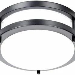 Flash Sale 👏 36W LED Ceiling Light Fixture, 13in Flush Mount Light Fixture, Ceiling Lamp For Bedroom, Kitchen, Bathroom, Hallway, Stairwell, Super Bright 3200 Lumens, 5000K Daylight White 3000k/4000k/5000k 3cct - Oil-rubbed Bronz 🛒 -Lighting & Ceiling Fans Shop 41dzFl qOL. AC