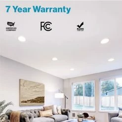 Outlet 🧨 24 Pack 6 Inch Ultra Thin LED Recessed Ceiling Lights Slim, 6000K Daylight Deluxe, Dimmable 14W=100W, 850 LM, Baffle Trim Damp Rated, Canless Wafer Thin With Junction Box ⭐ -Lighting & Ceiling Fans Shop 41e1veQhYGL