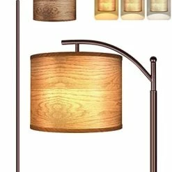 Best reviews of 🎉 Floor Lamp For Living Room With 3 Color Temperatures LED Bulb, Standing Lamp Tall Industrial Floor Lamp Reading For Bedroom, Office (9W LED Bulb, Beige Lampshade Included) -Black Oil-rubbed Bronze 😍 -Lighting & Ceiling Fans Shop 41eCfz7Wx0L. AC