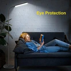 Discount ❤️ LED Floor Lamp, Bright 15W Floor Lamps For Living Room With 1H Timer, Stepless Adjustable 3000K-6000K Colors & Brightness Standing Lamp With Remote & Touch Control Reading Floor Lamps 💯 -Lighting & Ceiling Fans Shop 41euMjAhX4L