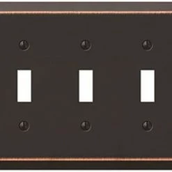New ❤️ Amerelle 163TDB Century Wallplate, 1 Toggle, Aged Bronze 👏 -Lighting & Ceiling Fans Shop 41jRqXrFxjL. AC