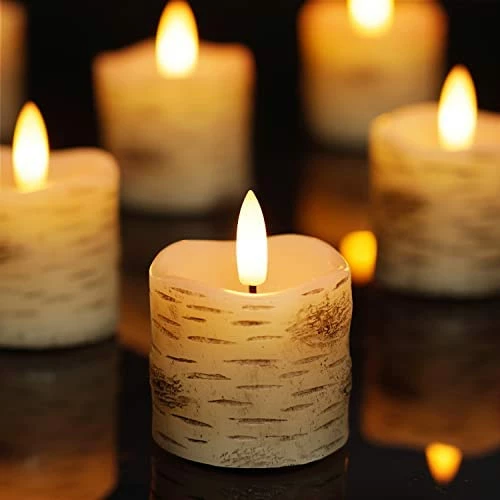 Coupon ๐ Flameless Votive Candles With Timer, 2" X 2" Real Wax, 400+Hour Realistic Black Wick Battery Operated Candles, Set Of 6 For Wedding, Party And Holiday Decoration (Battery Included) Warm White (dripping) ๐ฅฐ 9 Coupon ๐ Flameless Votive Candles With Timer, 2" X 2" Real Wax, 400+Hour Realistic Black Wick Battery Operated Candles, Set Of 6 For Wedding, Party And Holiday Decoration (Battery Included) Warm White (dripping) ๐ฅฐ - Image 7
