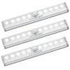 Wholesale 🔥 YanLight Motion Sensor LED Lights, 10 LED Battery Operated Motion Light, Stick-On Anywhere Magnetic Night Light Bar For Under Cabinet, Closet, Hallway, Stairway, Wardrobe, Kitchen, Vanity, 3 Pack 🎉 -Lighting & Ceiling Fans Shop 41kjwRebqWL