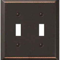 New ❤️ Amerelle 163TDB Century Wallplate, 1 Toggle, Aged Bronze 👏 -Lighting & Ceiling Fans Shop 41kwyCnN2lL. AC