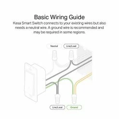 Brand new ๐ Light Switch HS200, Single Pole, Needs Neutral Wire, 2.4GHz Wi-Fi Light Switch Works With Alexa And Google Home, UL Certified, No Hub Required , White ๐ 14 Brand new ๐ Light Switch HS200, Single Pole, Needs Neutral Wire, 2.4GHz Wi-Fi Light Switch Works With Alexa And Google Home, UL Certified, No Hub Required , White ๐ -Lighting & Ceiling Fans Shop 41lNKlMbhhL