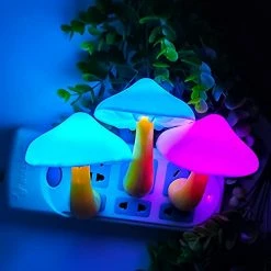 Cheap π Sensor LED Night Light Plug In Lamp Mushroom Night Light 7-Color Changing Magic Mini Pretty Mushroom-Shaped Night Lights For Adults Kids NightLight β 20 Cheap π Sensor LED Night Light Plug In Lamp Mushroom Night Light 7-Color Changing Magic Mini Pretty Mushroom-Shaped Night Lights For Adults Kids NightLight β -Lighting & Ceiling Fans Shop 41mTTOpbbfS