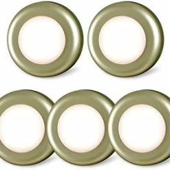 Flash Sale 👏 Ap Light Push Lights STAR-SPANGLED Mini Night Touch Light LED Puck Lights Portable Under Cabinet Lighting Battery Operated Powered DIY Stick On Lights Wireless Closet Counter Kitchen Warm White 5Pack 🥰 -Lighting & Ceiling Fans Shop 41mbWDy4bzL. AC