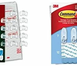 Best Pirce π₯ Outdoor Light Clips, Damage Free Hanging Light Clips With Adhesive Strips, Wall Clips For Hanging Outdoor π Christmas Decorations, Lights And Cables, 20 Clear Clips And 24 Command Strips π 19 Best Pirce π₯ Outdoor Light Clips, Damage Free Hanging Light Clips With Adhesive Strips, Wall Clips For Hanging Outdoor π Christmas Decorations, Lights And Cables, 20 Clear Clips And 24 Command Strips π -Lighting & Ceiling Fans Shop 41nXlkL4yjL. AC