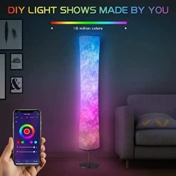 Outlet ๐ฅ Floor Lamp, RGB Color Changing Led Lamp, Smart Lamp Alexa APP Control, Modern Floor Lamp With DIY Mode, Music Sync And White Fabric Shade, Standing Lamp For Living Room Bedroom Game Room Round (non-rgb) High Brightness ๐ 16 Outlet ๐ฅ Floor Lamp, RGB Color Changing Led Lamp, Smart Lamp Alexa APP Control, Modern Floor Lamp With DIY Mode, Music Sync And White Fabric Shade, Standing Lamp For Living Room Bedroom Game Room Round (non-rgb) High Brightness ๐ -Lighting & Ceiling Fans Shop 41nr6ILZhpL