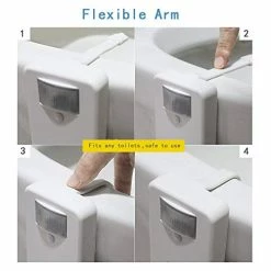 Coupon 😉 2 Pack Toilet Night Lights, 16-Color Changing LED Bowl Nightlight With Motion Sensor Activated Detection, Cool Fun Bathroom Accessory - Unique & Funny Gadgets For 🎄 Christmas Stocking Stuffers ⌛ 8 Coupon 😉 2 Pack Toilet Night Lights, 16-Color Changing LED Bowl Nightlight With Motion Sensor Activated Detection, Cool Fun Bathroom Accessory - Unique & Funny Gadgets For 🎄 Christmas Stocking Stuffers ⌛ -Lighting & Ceiling Fans Shop 41obL3BTSgL 1