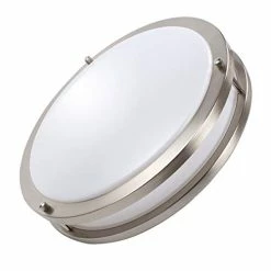 Flash Sale 👏 36W LED Ceiling Light Fixture, 13in Flush Mount Light Fixture, Ceiling Lamp For Bedroom, Kitchen, Bathroom, Hallway, Stairwell, Super Bright 3200 Lumens, 5000K Daylight White 3000k/4000k/5000k 3cct - Oil-rubbed Bronz 🛒 -Lighting & Ceiling Fans Shop 41ogIMyqrdL