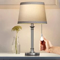 Hot Sale 🔔 Ceiling Fan Pull Chain Ornaments Extension Chains With Decorative Light Bulb And Fan Cord 13.6 Inches Fan Pull Chain Set For Ceiling Light Lamp Fan Chain (Nickel) Pull Chain(nickel) 👏 -Lighting & Ceiling Fans Shop 41ogr8g9KqL