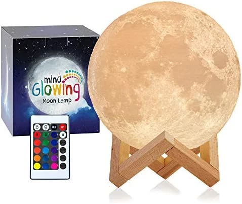 Discount ๐ฅฐ Mind-glowing Moon Lamp - 3D Kids Moon Night Light Ball With Stand, 16 Colors, Touch/Remote Control, Cool โ Christmas Gifts For 2 3 4 5 6 7 8 9 10 Year Old ๐ง Girls & Boys, Bedroom Decor For ๐ฉ Women (4.7 In.) ๐ 8 Discount ๐ฅฐ Mind-glowing Moon Lamp - 3D Kids Moon Night Light Ball With Stand, 16 Colors, Touch/Remote Control, Cool โ Christmas Gifts For 2 3 4 5 6 7 8 9 10 Year Old ๐ง Girls & Boys, Bedroom Decor For ๐ฉ Women (4.7 In.) ๐ - Image 6