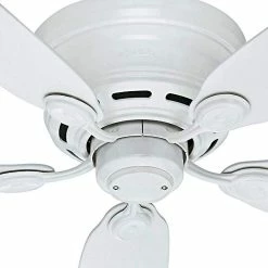 Hot Sale ❤️ 51059 Hunter Indoor Low Profile IV Ceiling Fan With Pull Chain Control, 42", White Finish ✔️ 13 Hot Sale ❤️ 51059 Hunter Indoor Low Profile IV Ceiling Fan With Pull Chain Control, 42", White Finish ✔️ -Lighting & Ceiling Fans Shop 41qDP7eBzYL