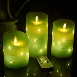 Deals β€οΈ DANIP Sky Blue Flameless Candle, Built-in Star String, 3 LED Candles, 10-Button Remote Control, 24-Hour Timer Function, Dancing Flame, Real Wax, Battery Powered. (Sky Blue) 𧨠18 Deals β€οΈ DANIP Sky Blue Flameless Candle, Built-in Star String, 3 LED Candles, 10-Button Remote Control, 24-Hour Timer Function, Dancing Flame, Real Wax, Battery Powered. (Sky Blue) 𧨠-Lighting & Ceiling Fans Shop 41qt1BhizS. AC