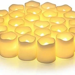 Promo ✔️ Flameless Votive Candles,Flameless Flickering Electric Fake Candle,24 Pack 200+Hour Battery Operated LED Tea Lights In Warm White For Wedding,Table,Festival,Halloween,Christmas Decorations Warm White-50pack ✔️ -Lighting & Ceiling Fans Shop 41sEg5COVrL. AC