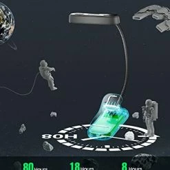 Cheap 🤩 Horizontal ET-Head Book Light For Reading In Bed, Eye Caring, CRI 95, 3 Colors & 5 Brightness, Rechargeable Long Lasting Reading Light, 1.4Oz Lightweight & Portable, Perfect For Book Lovers B 🧨 -Lighting & Ceiling Fans Shop 41tJeyqVJGL