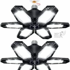 Buy 🌟 Qimedo 2 Pack Led Garage Lights Deformable Garage Light 100W Equiv Garage Light Ceiling LED Screw In LED Garage Light 6500K Garage Light Ceiling LED Light For Garage Basement Warehouse Attic Light ⭐ -Lighting & Ceiling Fans Shop 41tQQb9ylL. AC