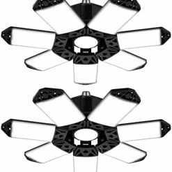 Coupon π₯° 2 - Pack LED Garage Lights 120W - 6500K Garage Lights Ceiling LED, 12000LM Deformable LED Garage Lighting Fixture, Shop Lights For Garage, Basement, Barn, High Bay Ligh π€© 17 Coupon π₯° 2 - Pack LED Garage Lights 120W - 6500K Garage Lights Ceiling LED, 12000LM Deformable LED Garage Lighting Fixture, Shop Lights For Garage, Basement, Barn, High Bay Ligh π€© -Lighting & Ceiling Fans Shop 41u03dOE1IL. AC