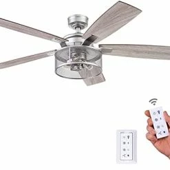 Discount ⭐ Rnegie - 52-in Dual Mount Indoor Fan With Remote Control - LED Ceiling Fan With Light - Industrial Room Fan With Dual Finish Blades - Model 50614-01 (Matte Black) ✔️ 20 Discount ⭐ Rnegie - 52-in Dual Mount Indoor Fan With Remote Control - LED Ceiling Fan With Light - Industrial Room Fan With Dual Finish Blades - Model 50614-01 (Matte Black) ✔️ -Lighting & Ceiling Fans Shop 41vsi4ISIlL. AC