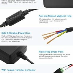 Best deal 🧨 DC 12V 5A Power Supply Adapter Converter Transformer AC 100-240V Input With 5.5x2.5mm DC Output Jack For 5050 3528 LED Strip Module Light 🌟 -Lighting & Ceiling Fans Shop 41w7IqBbcyL