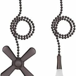 Best deal π Ceiling Fan Pull Chain, 2 Pieces 3mm Diameter Beaded Ball Fan Pull Chain, 12 Inches Fan Pulls Set With Connector (ORB) π 29 Best deal π Ceiling Fan Pull Chain, 2 Pieces 3mm Diameter Beaded Ball Fan Pull Chain, 12 Inches Fan Pulls Set With Connector (ORB) π -Lighting & Ceiling Fans Shop 41xNyRR5SCL. AC