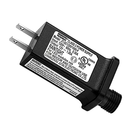 Discount ✨ 2PCS Replacement 12V 1A LED Transformer JT-DC120V1000-F Class 2 Power Supply Adapter Ip44 LED Light Controller Low Voltage Transformer For 🎁 Christmas String Light Inflatable Decorations (12V12W 2PCS) 🌟 7 Discount ✨ 2PCS Replacement 12V 1A LED Transformer JT-DC120V1000-F Class 2 Power Supply Adapter Ip44 LED Light Controller Low Voltage Transformer For 🎁 Christmas String Light Inflatable Decorations (12V12W 2PCS) 🌟 - Image 5