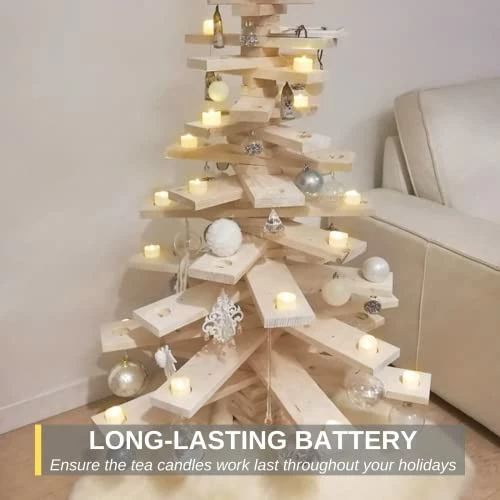 Brand new ๐คฉ Tea Lights With Timer, Built-in 6 Hours Timer, Flameless Candles With Timer, Flickering Tea Lights Candles Battery Operated, Pack Of 12, Dia 1-2/5โโ X H 1-1/4'' (no Remote) Warm Yellow (white Base) โจ 5 Brand new ๐คฉ Tea Lights With Timer, Built-in 6 Hours Timer, Flameless Candles With Timer, Flickering Tea Lights Candles Battery Operated, Pack Of 12, Dia 1-2/5โโ X H 1-1/4'' (no Remote) Warm Yellow (white Base) โจ - Image 3